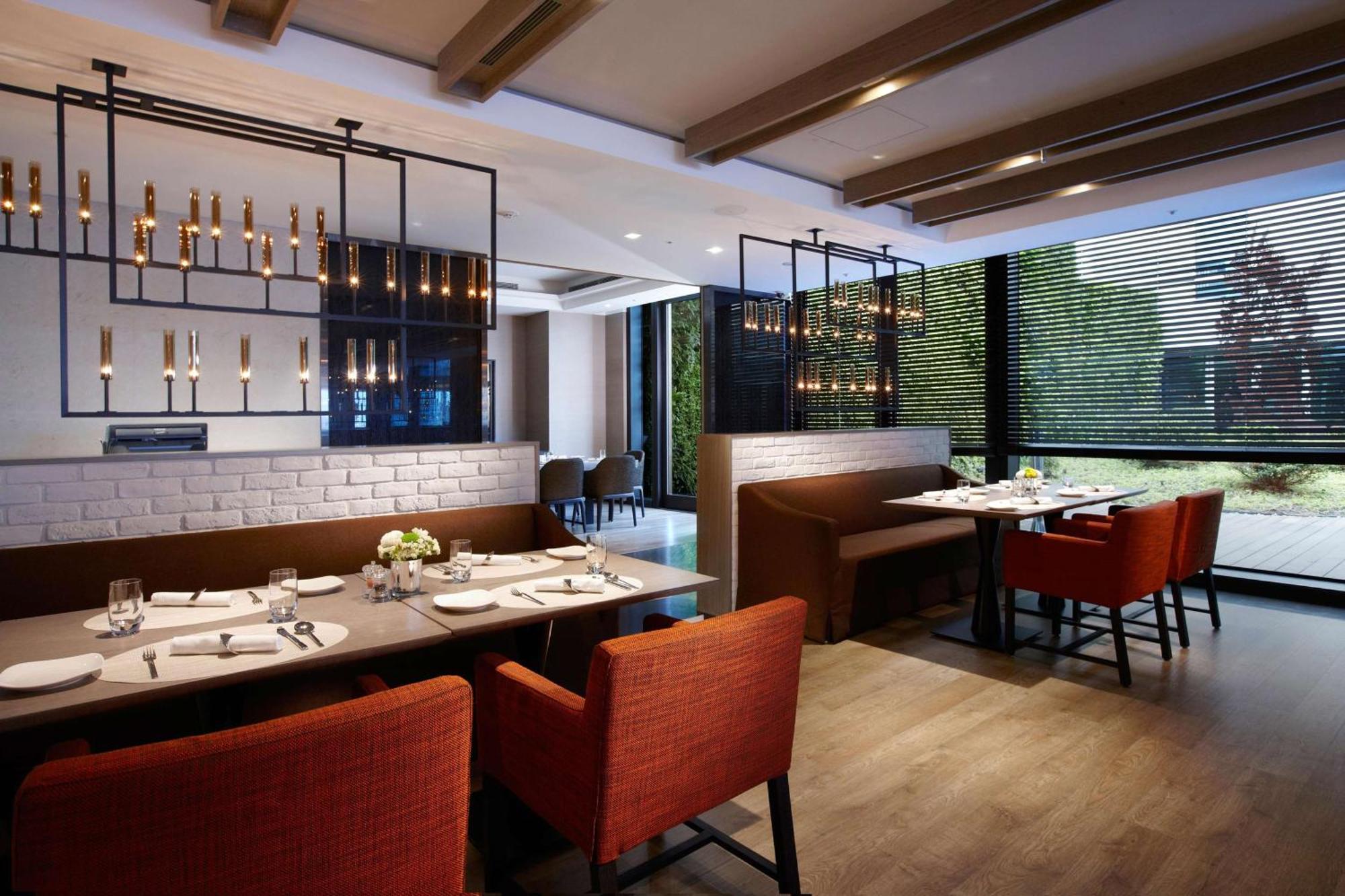 فندق همبل هاوس تايبيه المظهر الخارجي الصورة The interior of the restaurant