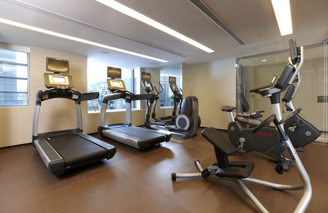 فندق همبل هاوس تايبيه المظهر الخارجي الصورة A gym at a hotel
